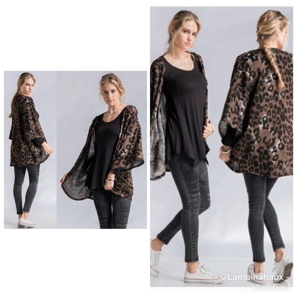 Fashonomics Knit Kimono Sweater